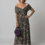 Calena | Vestito Midi Off Shoulder