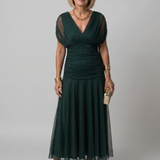 Calena | Vestito Midi Off Shoulder