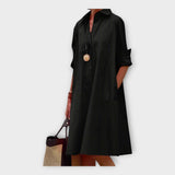 Elegante abito polo in materiale premium