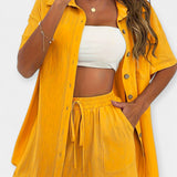 Marie - Set di camicia e pantaloni corti