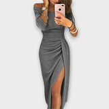 Lena - Abito elegante con spalle scoperte