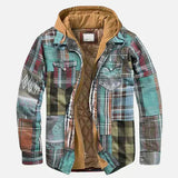 Daniel | Giacca patchwork a quadri urbana