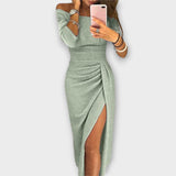 Lena - Abito elegante con spalle scoperte