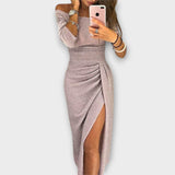 Lena - Abito elegante con spalle scoperte
