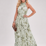 Guinevere | Abito Midi con Stampa Floreale