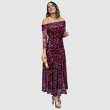 Dana - Vestito con spalle scoperte