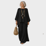 Beata - Elegante Set di Abbigliamento in Lino a Due Pezzi