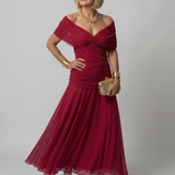 Calena | Vestito Midi Off Shoulder