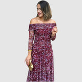 Dana - Vestito con spalle scoperte