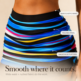 Solina™ – Bikini a Strisce Gonna Ruché