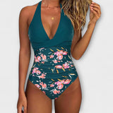 Costume da Bagno Intero con Scollo a V