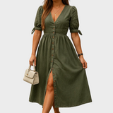 Nina – Abito in denim brillante