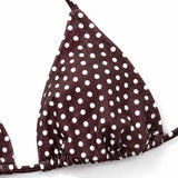 Solenya™ – Bikini Triangolo Push-Up a Pois