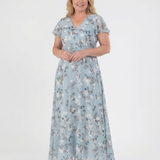 Isadora | Abito Maxi in Chiffon Floreale