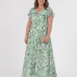 Isadora | Abito Maxi in Chiffon Floreale