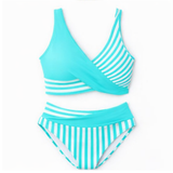 Marivela™ – Bikini Vita Alta Chiusura Frontale