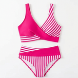 Marivelle™ – Bikini Vita Alta Incrocio Frontale