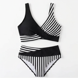 Marivelle™ – Bikini Vita Alta Incrocio Frontale