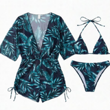 Lunavera™ – Set Bagno 3 Pezzi con Kimono