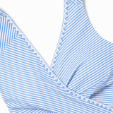 Marivelle™ – Costume Intero a Righe Scollo V