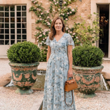 Isadora | Abito Maxi in Chiffon Floreale