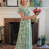 Isadora | Abito Maxi in Chiffon Floreale