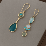 Orecchini in pietra blu