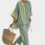 Lorena - Set Boho in Lino e Bambù