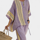 Lorena - Set Boho in Lino e Bambù
