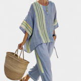 Lorena - Set Boho in Lino e Bambù