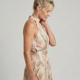 Adele | Abito Midi a Fiori con Scollo Halter