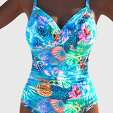Ilona - Costume da bagno con motivo oceanico