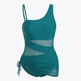 Rivara™ – Costume Intero a Rouches in Rete