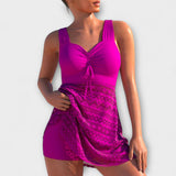 Izabella - Costume da bagno a due pezzi con gonna