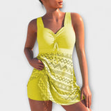 Izabella - Costume da bagno a due pezzi con gonna