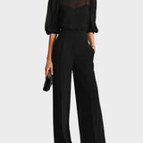 Clarisa – completo con pantaloni larghi
