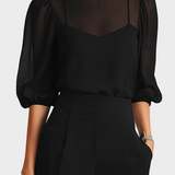 Clarisa – completo con pantaloni larghi