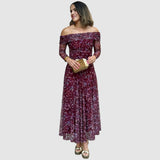 Dana - Vestito con spalle scoperte