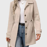 Veronika – Cappotto urbano premium con bottoni