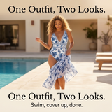 Solveya™ – Costume Intero Floreale con Gonna