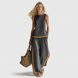Teresa - Elegante Set di Abbigliamento in Lino