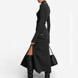 Carlene™ Abito aderente con spacco