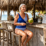 Marivelle™ – Bikini Vita Alta Incrocio Frontale