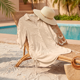 Coverly™ – Copricostume Camicia da Spiaggia