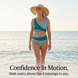 Marivelle™ – Bikini Vita Alta Incrocio Frontale