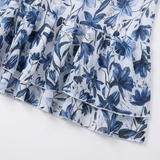 Solveya™ – Costume Intero Floreale con Gonna