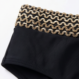 Soléra™ – Bikini Vita Alta Trim Intrecciato