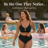 Solaia™ – Bikini Vita Alta Texture Scolpita