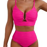 Solaia™ – Bikini Vita Alta Texture Scolpita