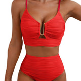 Solaia™ – Bikini Vita Alta Texture Scolpita